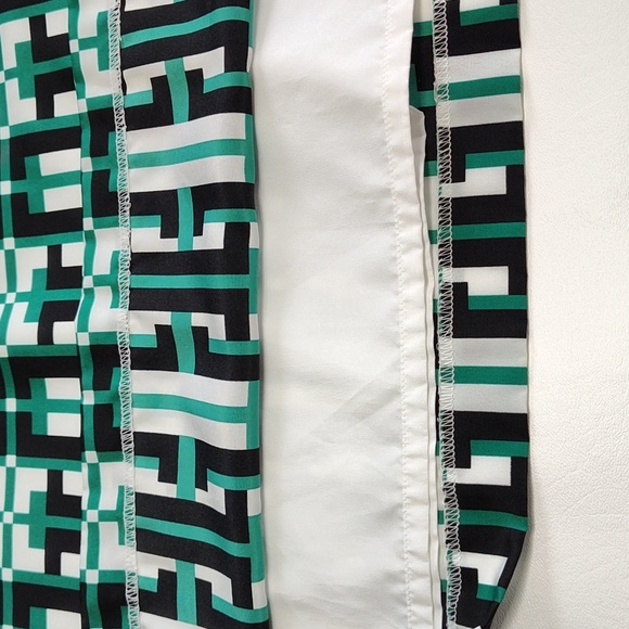 Banana Republic Dress Sze 6 Sheath Geometric Print Office Wedding Guest Colorful - Picture 5 of 14